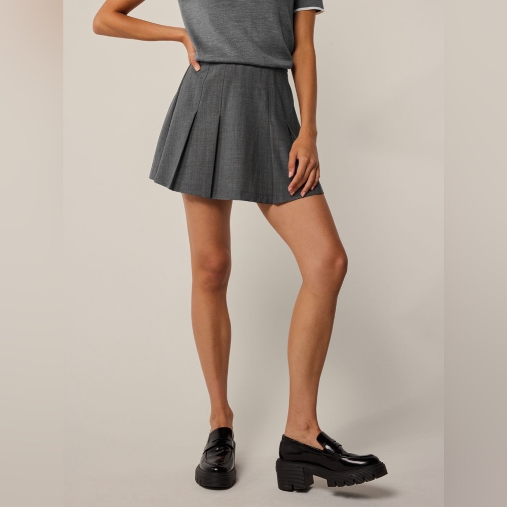Greyson Womens Serrano Skirt Smoke Heather